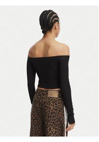 Adidas - adidas Bluzka Essentials KE3150 Czarny Slim Fit. Kolor: czarny. Materiał: wiskoza #2