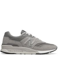 Buty New Balance CM997HCA - szare. Okazja: na co dzień. Kolor: szary. Materiał: zamsz, materiał, skóra. Szerokość cholewki: normalna. Sezon: lato
