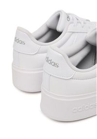 Adidas - adidas Sneakersy Streettalk Bold Shoes Junior KI1797 Biały. Kolor: biały. Materiał: skóra #3