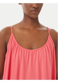 Vero Moda Sukienka letnia Luna 10286077 Koralowy Regular Fit. Kolor: pomarańczowy. Materiał: syntetyk, bawełna. Sezon: lato #5
