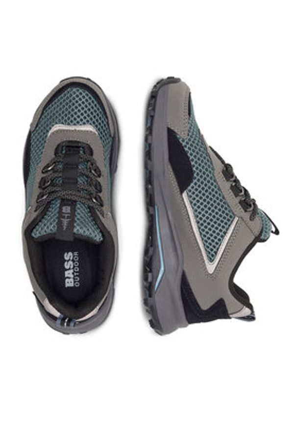 BASS OUTDOOR Sneakersy BA12A802 Turkusowy. Kolor: turkusowy. Materiał: materiał. Sport: outdoor