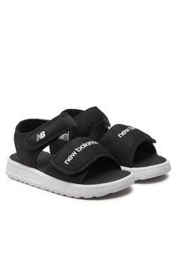 New Balance Sandały SYA750J3 Czarny. Kolor: czarny. Materiał: materiał #6