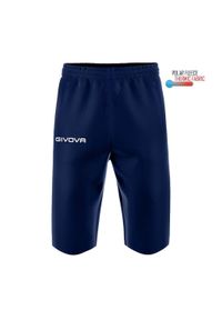 Givova Szorty Sportowe Marine 4XL - Oddychające i Zrównoważone. Kolor: niebieski. Długość: krótkie. Sezon: lato #1