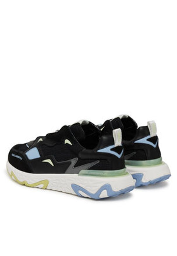Karl Lagerfeld - KARL LAGERFELD Sneakersy KL52424 Czarny. Kolor: czarny. Materiał: skóra