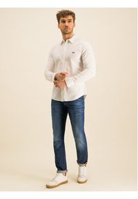 Levi's® Koszula Long Sleeved Shirt 86625-0002 Biały Slim Fit. Kolor: biały. Materiał: bawełna