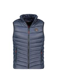 Bezrękawnik Geographical Norway VARTINE NAVY DB MEN 096, granatowy męski.. Kolor: niebieski. Materiał: puch. Długość rękawa: bez rękawów #1