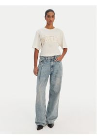 BOSS T-Shirt C_Eregular_1 50556993 Beżowy Relaxed Fit. Kolor: beżowy. Materiał: bawełna #2