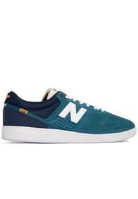 Buty New Balance Numeric NM508SKT - niebieskie. Okazja: na co dzień. Kolor: niebieski. Materiał: materiał, zamsz, syntetyk. Szerokość cholewki: normalna. Sport: skateboard