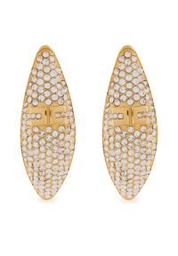 Elisabetta Franchi Kolczyki OR-57A-52E2-V290 Złoty. Materiał: metalowe. Kolor: złoty