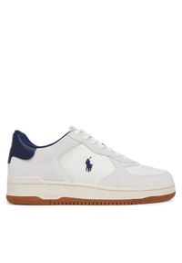 Polo Ralph Lauren Sneakersy 809971482001 Biały. Kolor: biały. Materiał: zamsz, skóra