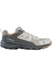 OBOZ - Buty trekkingowe Oboz Katabatic Low. Kolor: szary. Sport: turystyka piesza #1