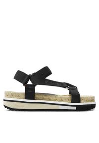 Espadryle Pollini. Kolor: czarny