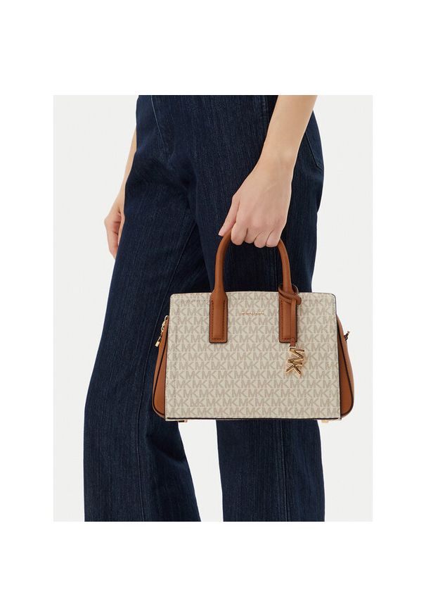 Torebka MICHAEL Michael Kors. Kolor: kremowy