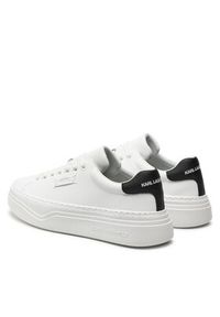 Karl Lagerfeld - KARL LAGERFELD Sneakersy KL63420 Biały. Kolor: biały. Materiał: skóra #5
