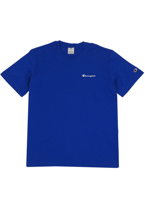 Koszulka męska Champion SS Tee. Kolor: niebieski