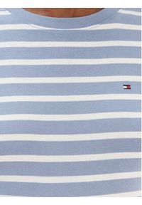 TOMMY HILFIGER - Tommy Hilfiger T-Shirt New Cody WW0WW40587 Błękitny Slim Fit. Kolor: niebieski. Materiał: bawełna #4