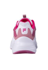 Fila - Trenery Damskie Collene. Okazja: na spacer. Kolor: biały. Sport: turystyka piesza