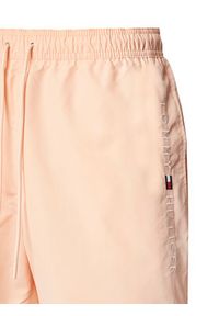 TOMMY HILFIGER - Tommy Hilfiger Szorty kąpielowe UM0UM03258 Pomarańczowy Regular Fit. Kolor: pomarańczowy. Materiał: syntetyk