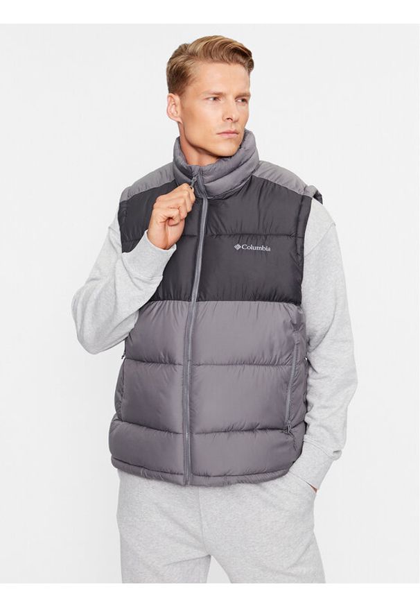columbia - Columbia Bezrękawnik Pike Lake™ II Vest Szary Regular Fit. Kolor: szary. Materiał: syntetyk. Długość rękawa: bez rękawów