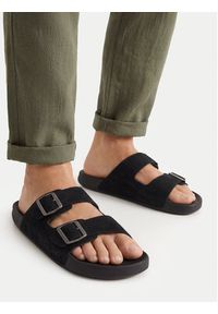 Quiksilver Klapki CWBEO-RAPID-32 MI08 Czarny. Kolor: czarny. Materiał: zamsz, skóra #4