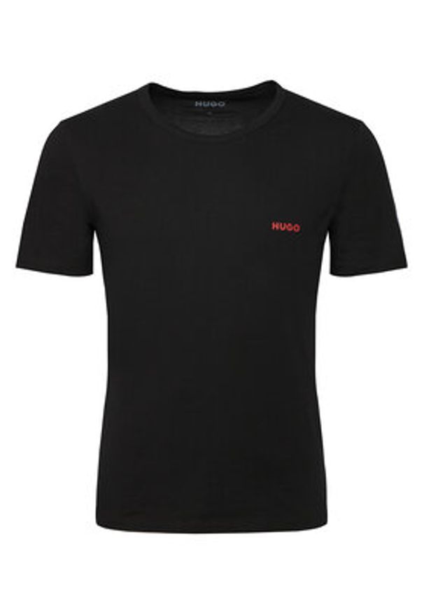Hugo - HUGO Komplet t-shirtów Rn Triplet P 50532811 Kolorowy Regular Fit. Materiał: bawełna. Wzór: kolorowy