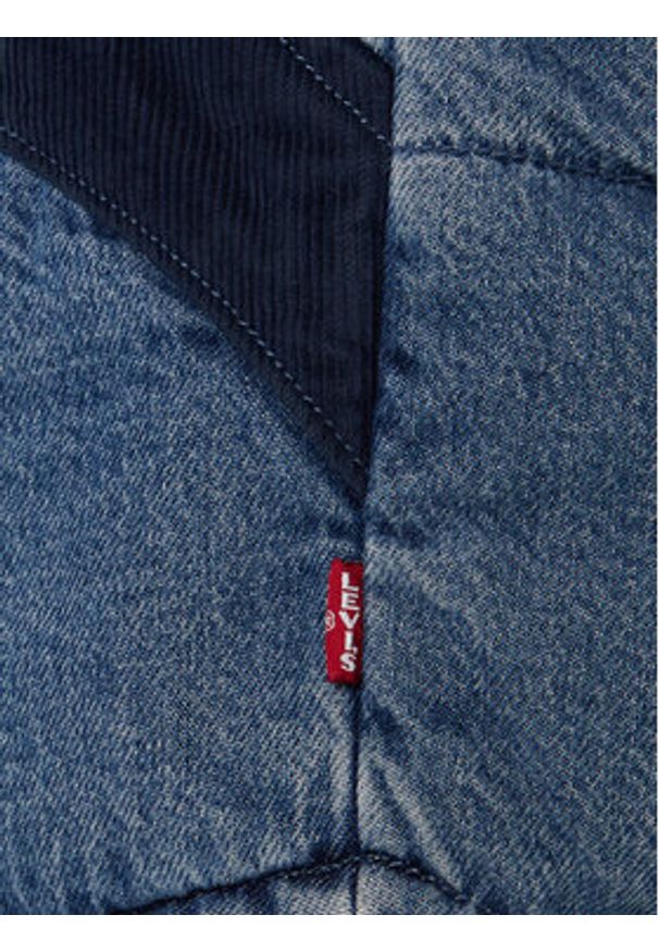 Levi's® Kurtka puchowa Wild West 004EX-0000 Niebieski Regular Fit. Kolor: niebieski. Materiał: bawełna