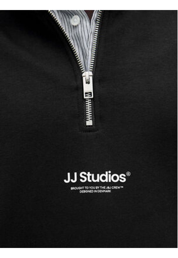 Jack & Jones Bluza Soho 12278793 Czarny Relaxed Fit. Kolor: czarny. Materiał: bawełna