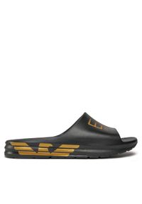 EA7 Emporio Armani Klapki XBP008 XK337 M700 Czarny. Kolor: czarny