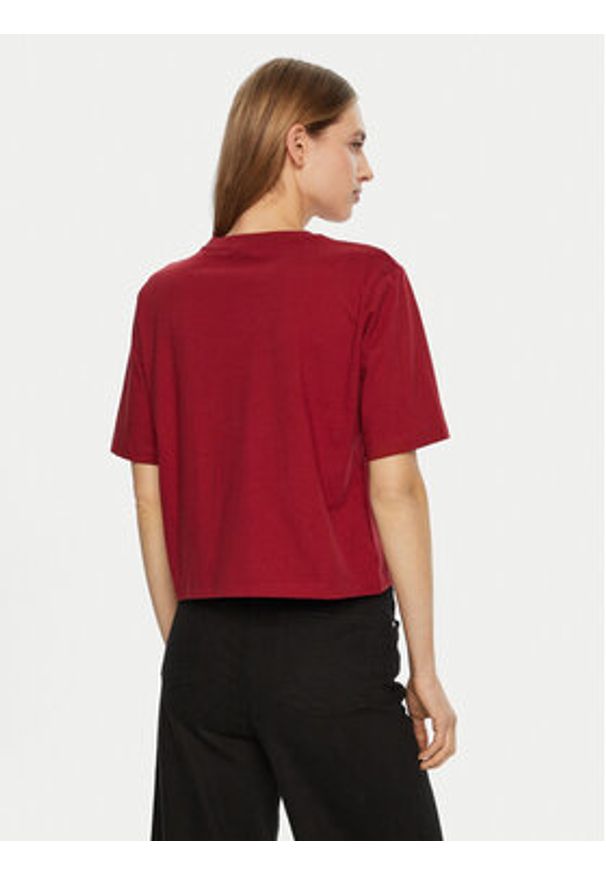 Guess T-Shirt V5RI01 I3Z14 Beżowy Regular Fit. Kolor: beżowy. Materiał: bawełna