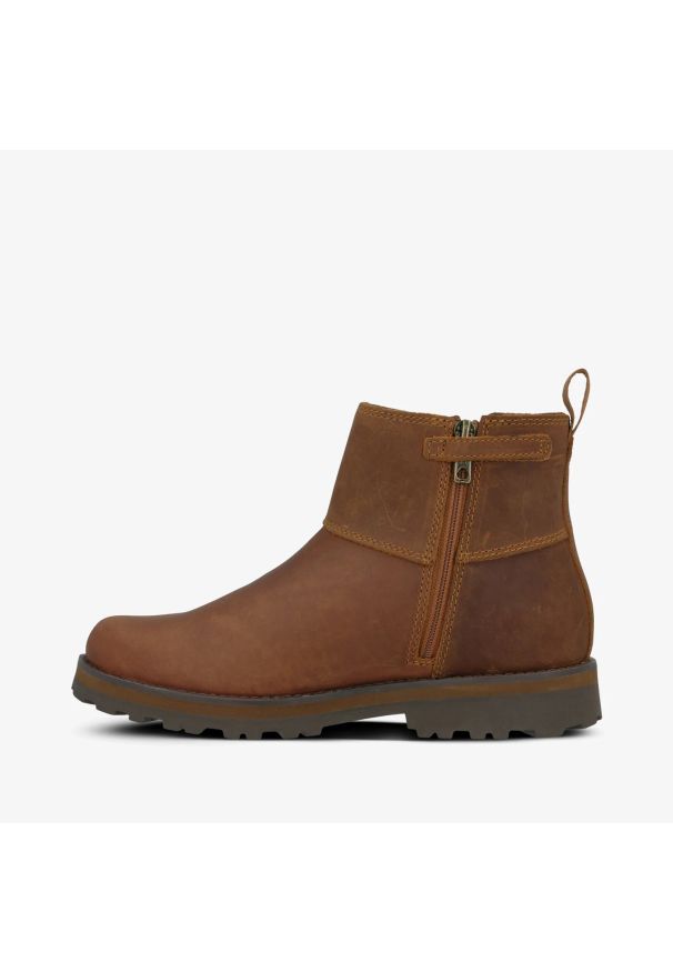Sztyblety damskie Timberland Courma CHELSEA. Okazja: na co dzień, na spacer, do pracy. Kolor: brązowy. Styl: casual
