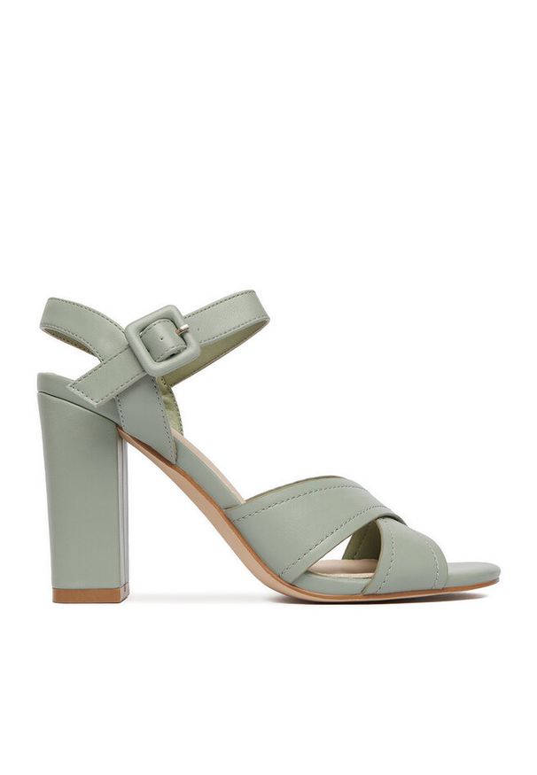 Jenny - Sandały JENNY. Kolor: zielony