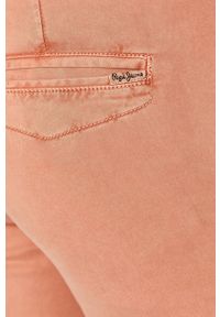 Pepe Jeans - Szorty Blackburn short. Okazja: na co dzień. Kolor: różowy. Materiał: tkanina. Wzór: gładki. Styl: casual #4