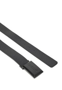 Hugo - HUGO Pasek Męski 50555040 Czarny. Kolor: czarny. Materiał: skóra #2