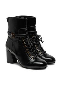 Pinko - PINKO Trzewiki Cindy 07 SD0137 P043 Czarny. Kolor: czarny. Materiał: skóra #3