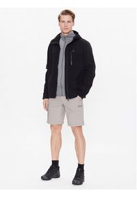 Jack Wolfskin Wiatrówka Desert Wind 1306412 Czarny Regular Fit. Kolor: czarny. Materiał: syntetyk #3