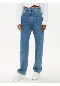 Calvin Klein Jeans Jeansy J20J223718 Niebieski Straight Fit. Kolor: niebieski