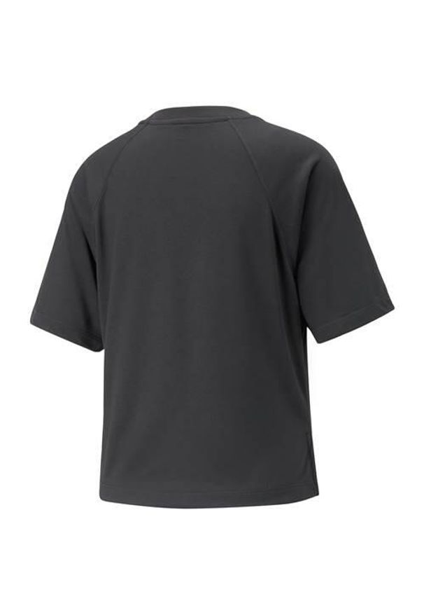 Koszulka treningowa damska Puma Modern Sports Tee. Kolor: czarny. Materiał: poliester. Długość rękawa: krótki rękaw. Długość: krótkie