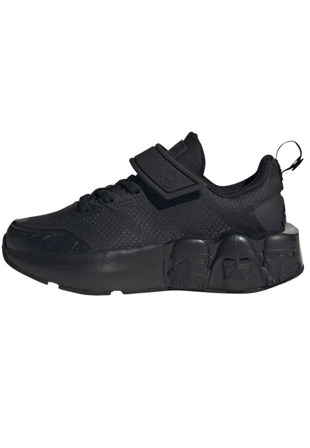 Adidas - Buty adidas Star Wars Runner K Jr ID5230 czarne. Okazja: na co dzień. Zapięcie: rzepy. Kolor: czarny. Materiał: materiał, syntetyk, guma. Szerokość cholewki: normalna. Wzór: motyw z bajki