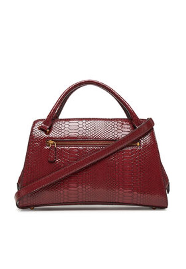 Guess Torebka Annita HWKB94 99060 Bordowy. Kolor: czerwony. Materiał: skórzane
