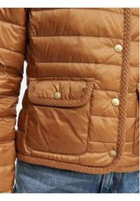 TOMMY HILFIGER - Tommy Hilfiger Kurtka przejściowa WW0WW49660 Brązowy jasny Slim Fit. Kolor: brązowy. Materiał: syntetyk #3