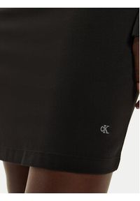 Calvin Klein Jeans Sukienka codzienna J20J224162 Czarny Slim Fit. Okazja: na co dzień. Kolor: czarny. Materiał: wiskoza, syntetyk. Typ sukienki: proste. Styl: casual #2