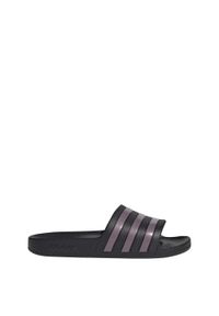 Adidas - Adilette Aqua Slides. Kolor: fioletowy, wielokolorowy, czarny. Styl: elegancki