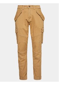 Alpha Industries Spodnie materiałowe Combat 126215 Zielony Slim Fit. Kolor: zielony. Materiał: bawełna #6