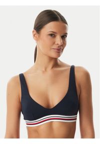 TOMMY HILFIGER - Tommy Hilfiger Góra od bikini UW0UW06351 Granatowy. Kolor: niebieski. Materiał: syntetyk #1
