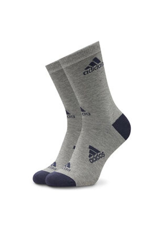 Adidas - adidas Zestaw 3 par wysokich skarpet unisex Graphic HN5736 Kolorowy. Kolor: czarny. Materiał: bawełna. Wzór: kolorowy