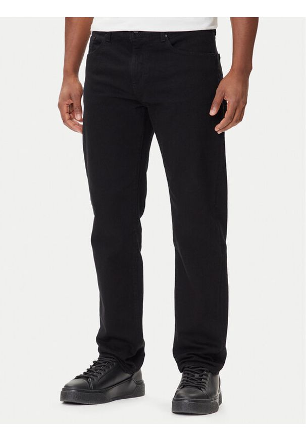 Armani Exchange Jeansy XM000069 AF18809 MC002 Czarny Slim Fit. Kolor: czarny
