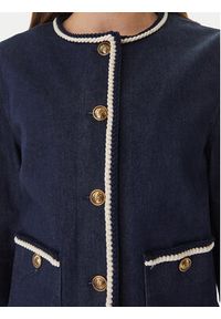 Luisa Spagnoli Marynarka Vario 542793 Granatowy Regular Fit. Kolor: niebieski. Materiał: bawełna #5