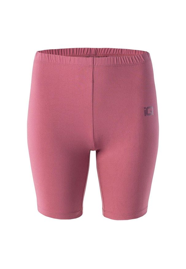 IQ - Shorty Damskie Trening Silky. Kolor: fioletowy. Sport: fitness