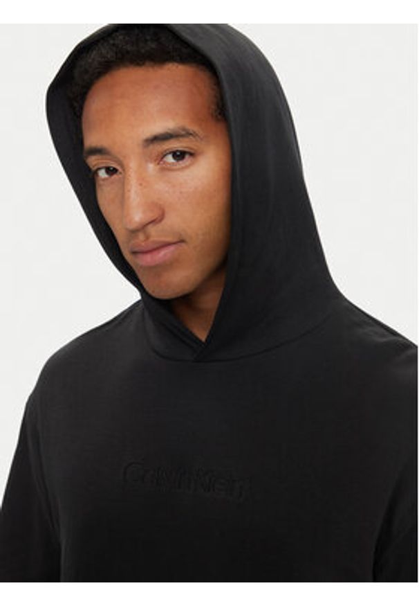 Calvin Klein Bluza 000NM2710E Czarny Regular Fit. Kolor: czarny. Materiał: bawełna