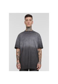 Oversizowa koszulka miejska Urban Classics Sun Bleached. Kolor: czarny. Materiał: bawełna #1